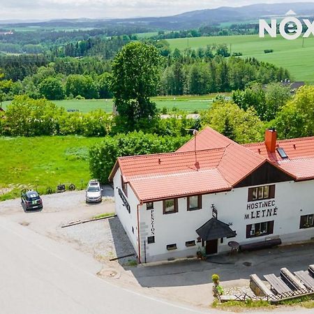 Penzion A Restaurace Hostinec Na Letne 체스키크룸로프 외부 사진